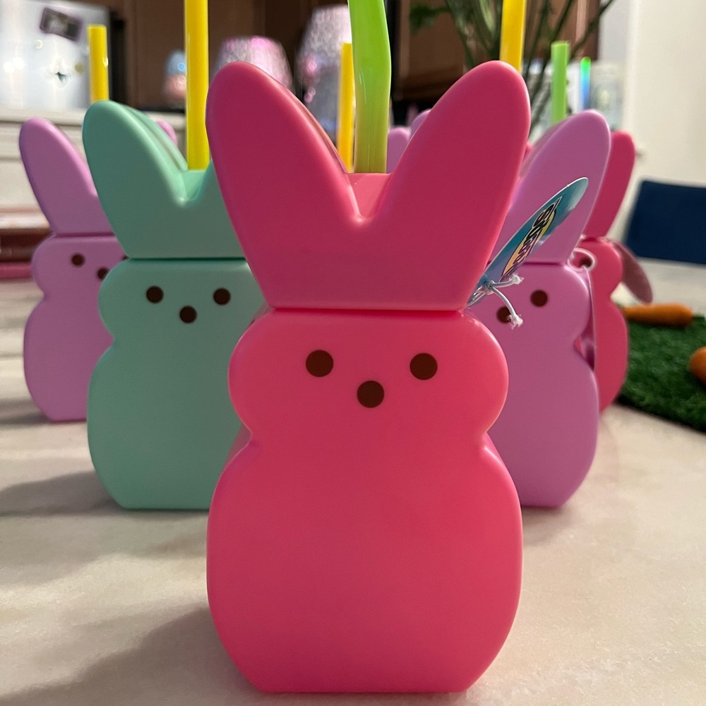 Peeps Easter ZAK! Tumbler cups with straw set of 6 - Target Bullseye